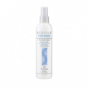 Biosilk For Dogs Moisturizing Waterless Shampoo Spray Nenuskalaujama šampūnas-purškiklis šunims 237ml