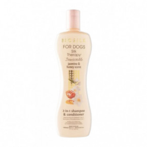 Biosilk For Dogs 2in1 Shampoo & Conditioner Šampūnas ir kondicionierius šunims 355ml