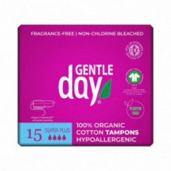 Gentle Day Super Plus Organic Tampons Tamponai iš ekologiškos medvilnės 15vnt
