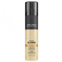 JOHN FRIEDA Sheer Blonde Crystal Clear Hairspray Šviesių plaukų lakas 250ml