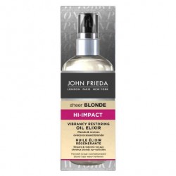 JOHN FRIEDA Sheer Blonde Hi-Impact Oil Elixir Aliejinis plaukų eliksyras šviesiems plaukams 100 ml