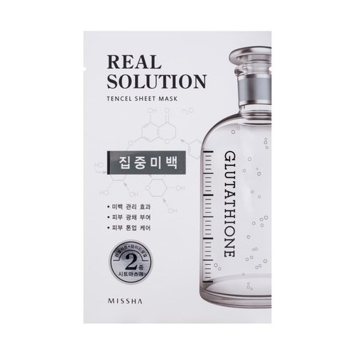 Missha Real Solution Tencel Veido kaukė 25g