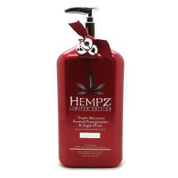 Hempz Triple Moisture Frosted Pomegranate & Sugar Plum Drėkinantis kūno kremas 500ml