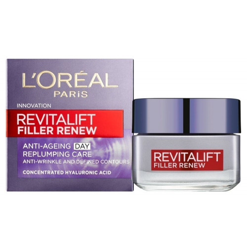 L'Oréal Paris Revitalift Filler Dieninis kremas su hialurono rūgštimi 50ml