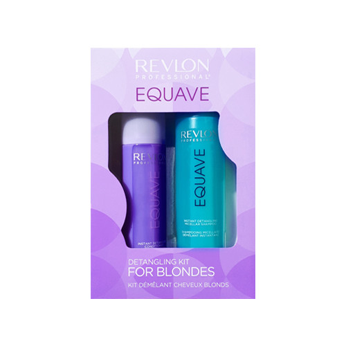 Revlon Professional Equave Detangling Kit For Blondes Šviesiaplaukių rinkinys plaukams 250+200ml