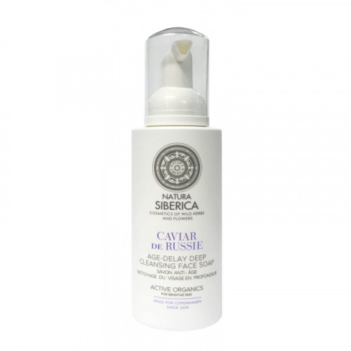 Natura Siberica Copenhagen Caviar De Russie Age-Delay Deep Cleansing Face Soap Giliai valantis muilas veidui 175ml