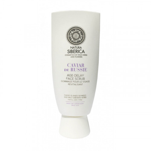 Natura Siberica Copenhagen Caviar De Russie Age-Delay Face Scrub Jauninantis veido šveitiklis 100 ml