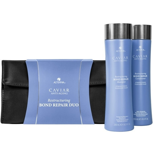 Alterna Caviar Bond Repair Holiday Duo Plaukus atkuriantis rinkinys 250ml+250ml