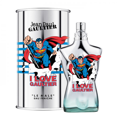 Jean Paul Gaultier Le Male Superman Eau Fraiche Tualetinis vanduo vyrams 75ml, Testeris