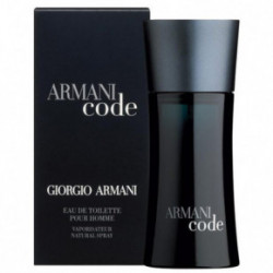 Giorgio Armani Black Code Tualetinis vanduo vyrams 75ml, Originali pakuote