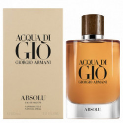 Giorgio Armani Acqua di Gio Absolu Parfumuotas vanduo vyrams 125ml, Originali pakuote