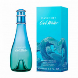 Davidoff Cool Water Summer Edition Tualetinis vanduo moterims 100 ml, Originali pakuote