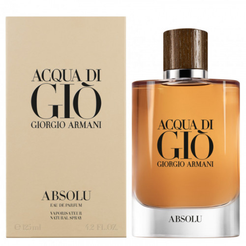 Giorgio Armani Acqua di Gio Absolu Parfumuotas vanduo vyrams 125ml, Originali pakuote