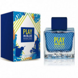 Antonio Banderas Play in Blue Seduction Tualetinis vanduo vyrams 100 ml, Testeris