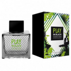 Antonio Banderas Play in Black Seduction Tualetinis vanduo vyrams 100 ml, Testeris