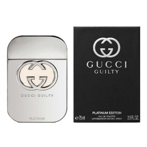 Gucci Guilty Platinum Pour Femme Tualetinis vanduo moterims 75ml, Originali pakuote