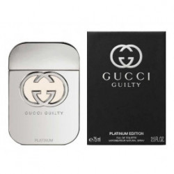Gucci Guilty Platinum Pour Femme Tualetinis vanduo moterims 75ml, Originali pakuote