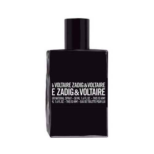 Zadig & Voltaire This is Him! Tualetinis vanduo vyrams 100 ml, Testeris