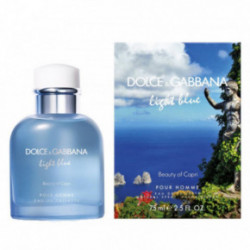 Dolce & Gabbana Light Blue Beauty of Capri Tualetinis vanduo vyrams 125ml, Testeris