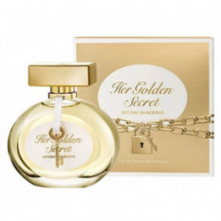 Antonio Banderas Her Golden Secret Tualetinis vanduo moterims 80ml, Testeris