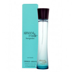 Giorgio Armani Code Turquoise Tualetinis vanduo moterims 75ml, Testeris