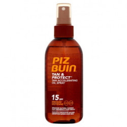 Piz Buin Tan & Protect Tan Accelerating Oil Spray SPF15 150ml, Originali pakuote