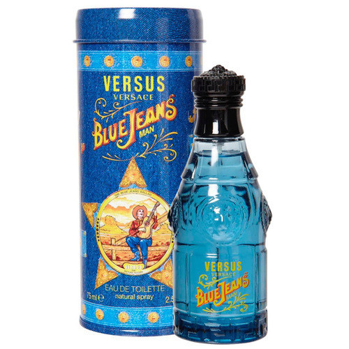 Versace Jeans Blue Tualetinis vanduo vyrams 75ml, Originali pakuote