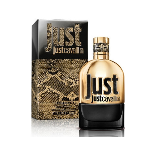 Roberto Cavalli Just Gold Parfumuotas vanduo vyrams 90ml, Originali pakuote