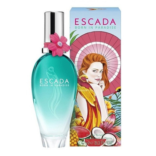 Escada Born in Paradise Tualetinis vanduo moterims 100 ml, Testeris