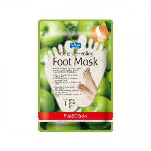 Purederm Intensive Healing Foot Mask Kojinės su kojas minkštinančiu ir maitinančiu poveikiu 1 pora