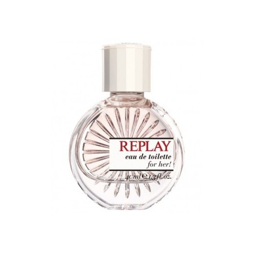 Replay for Her Tualetinis vanduo moterims 40ml, Originali pakuote