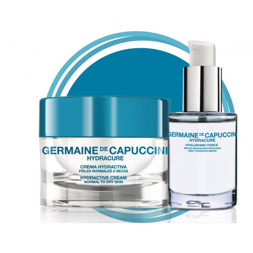 Germaine de Capuccini Hydracure Set Rinkinys normaliai - mišriai odai 50ml+30ml