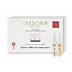 Crescina Re-Growth HFSC 200 Complete Treatment Woman Plaukų augimą skatinantis kompleksas moterims 20amp. (10+10)