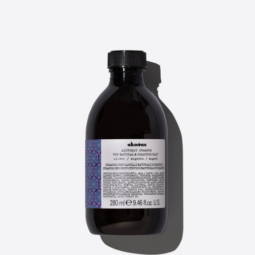 Davines Alchemic Silver Shampoo Platininis šampūnas dažytiems plaukams 280ml