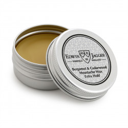 Edwin Jagger Moustache Wax Extra Hold Stiprios fiksacijos ūsų vaškas 15ml