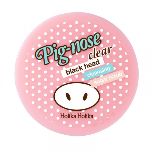 Holika Holika Pig Nose Clear Blackhead Cleansing Sugar Scrub Šveitiklis veido odai 25g