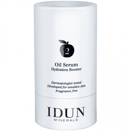 IDUN Oil Serum Hydration Booster Drėkinamasis aliejinis veido serumas su natūraliais aliejais, visiems odos tipams 30ml