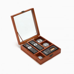 Percy Nobleman Ultimate Grooming Box Barzdos priežiūros rinkinys medinėje dėžutėje Rinkinys