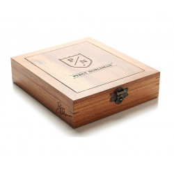 Percy Nobleman Ultimate Grooming Box Barzdos priežiūros rinkinys medinėje dėžutėje Rinkinys