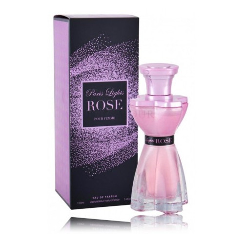 Mirage Brands Paris Lights Rose Parfumuotas vanduo moterims 100 ml, Originali pakuote