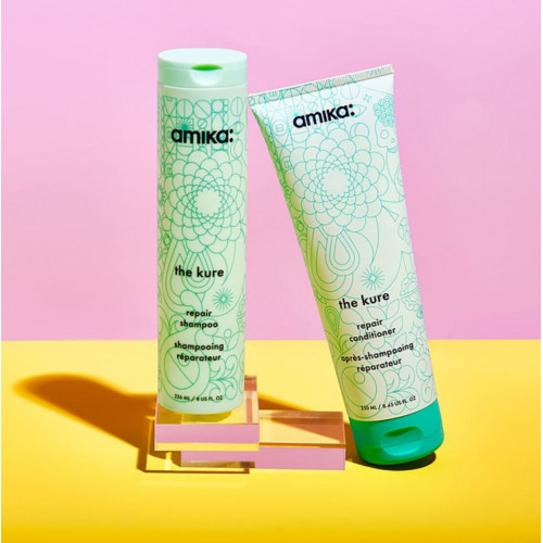 Amika The Kure Repair Shampoo Atstatomasis, stiprinantis šampūnas su