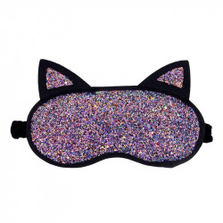 Be OSOM Hot & Cold Glitter Eye Mask Šildanti/šaldanti akių kaukė - miego akiniai su ausytėmis 01