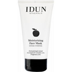 IDUN Moisturizing Face Mask Drėkinanti veido kaukė su niacinamidu ir hialurono rūgštimi 75ml