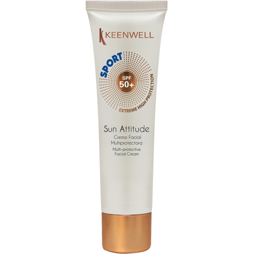 Keenwell Sun Attitude SPORT Multi-Protective Facial Cream Apsauginis veido kremas sportuojantiems 60ml