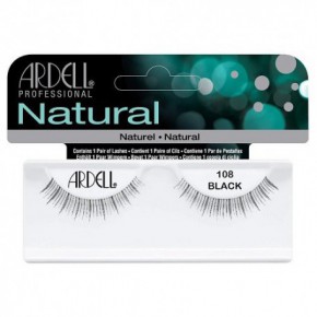 Ardell Natural Lashes 108 Demi Black 1pcs