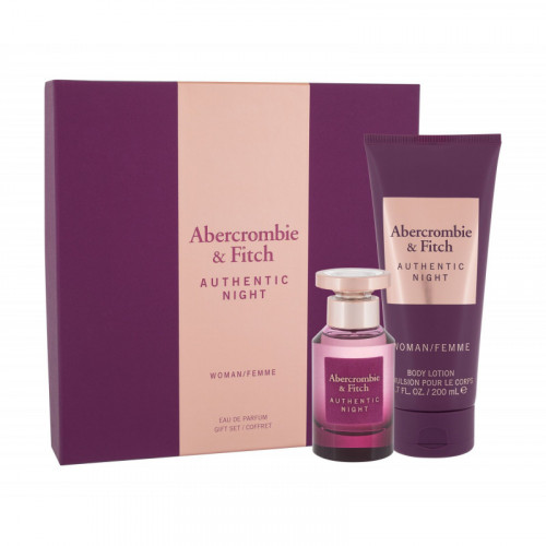Abercrombie & Fitch Authentic Night Parfumuotas vanduo moterims Originali pakuote
