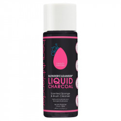 BeautyBlender Liquid Charcoal Cleanser Makiažo kempinėlių ir kosmetinių šepetėlių valiklis 88ml