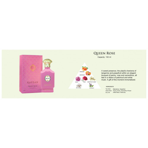 Raydan Quenn Rose EDP Kvepalai 100ml