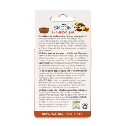 Skoon Solid Shampoo Color & Shine Kietasis šampūnas dažytiems plaukams 90g