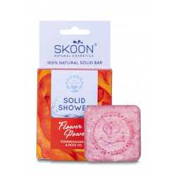 Skoon Solid Shower Flower Power Kietasis kūno prausiklis 90g